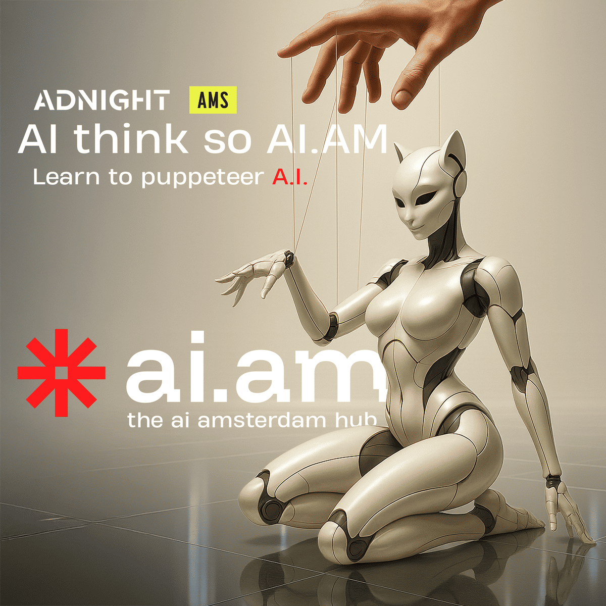 AI Poster competition for Museumnacht Ad Space