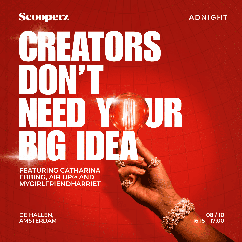 Creators Don’t Need Your Big Idea (featuring Catharina Ebbing, air up® and MyGirlfriendHarriet)